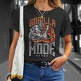 Gorilla ファッションワークアウト ビースト ジム トレーニング フィットネス 筋肉 Tシャツ 彼女への贈り物