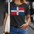 Gráfico De Bandera De República Dominicana Para Hombres Es Camiseta unisex Regalos para ella