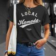 Hamada Local 浜田ローカル 故郷 Tシャツ 彼女への贈り物