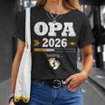 Herren Opa 2026 Loading Werdenden Opa Nachwuchs T-Shirt Geschenke für Sie