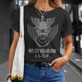 Jasdf 日本航空自衛隊 ヴィンテージエンブレム2 長袖tシャツ Tシャツ 彼女への贈り物