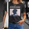 Jazzologist ヴィンテージ ジャズ ミュージック ジャズ ファンク ソウル Tシャツ 彼女への贈り物