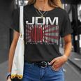 Jdm Barcode Made In Japan モータースポーツ メンズ シャツ Tシャツ 彼女への贈り物