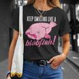 Keepmiling Like A Blobfish デザイン ブログフィッシュファン向け Tシャツ 彼女への贈り物