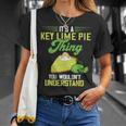 Key Lime Pie Thing レモンパイ デザート タルト フロリダパイ 長袖tシャツ Tシャツ 彼女への贈り物