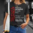 Lecture Japonaise Facile De Tourner La Tête Latéralement Go Fuck Yourself T-Shirt Cadeaux pour elle