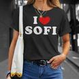 I Loveofi 私は愛するofi Tシャツ 彼女への贈り物