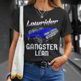 Lowrider Gangster Lean Low &Low Chicano Cholo ビンテージカー Tシャツ 彼女への贈り物
