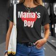 Mama's Boy おもしろグッズ服 Tシャツ 彼女への贈り物