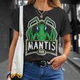 Mantis Man マンティス カマキリ 昆虫 昆虫学 男性 Tシャツ 彼女への贈り物