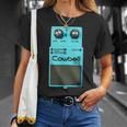 Mehr Cowbell ミュージシャン ミーム パロディ ギターペダル Tシャツ 彼女への贈り物