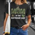 Mom Of The Birthday Boy Army Camouflage Birthday Party T-Shirt Gifts for Her
