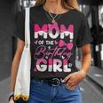 Mom Of The Birthday Girl Cat Kitty Family Matching T-Shirt Gifts for Her