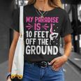 My Paradise Is 10 Feet Off The Ground 空中シルクエアリアリスト Tシャツ 彼女への贈り物