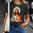 Myuperhero Is Jesus、Faith Love Godシャツ Tシャツ 彼女への贈り物