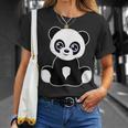 Panda Lover 幼児 女の子 男の子 トゥイーン キッズ かわいいパンダ ユース Tシャツ 彼女への贈り物