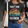 Part Time Hooker Fishing Hobbyist Tシャツ 彼女への贈り物