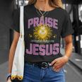 Praise Jesus Our Lord &Aviour For An Abundant New Life Tシャツ 彼女への贈り物