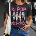 Princesa Del K-Pop En El K-Pop Camiseta unisex Regalos para ella