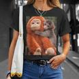 Punch The Monkey Meme X Ape Cute Punch Monkey Baby Meme Tシャツ 彼女への贈り物