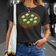 Really Like Palak Paneer Spinach Curry India Cuisine Dish T-Shirt Gifts for Her
