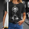 Snirt Hot Nun モチーフ 修道女 中指 Tシャツ 彼女への贈り物