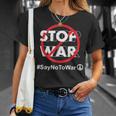 Stop Waray No To War Pleasetop Wars No War Tシャツ 彼女への贈り物