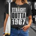 Straight Outta 1967 Womenintage 1967 Birth Of Birthday Tシャツ 彼女への贈り物