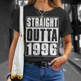 Straight Outta 1996 Womenintage 1996 Birth Of Birthday 長袖tシャツ Tシャツ 彼女への贈り物