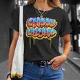 Street Culture グラフィティ・スタイルのアーバン・ストリートウェア Tシャツ 彼女への贈り物