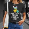This Is My Easter パジャマシャツ 大人用 キッズ おもしろtシャツ Tシャツ 彼女への贈り物