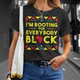 History I'm Rooting For Everybody ブラック アフリカ Tシャツ 彼女への贈り物