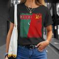 Turkmenistan Soviet Union Flag Turk CCCP Heritage T-Shirt Gifts for Her