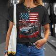 Voiture Deport Deoiture Deport Deoiture De 5E Génération Drapeau Américain Personnalisé Usa T-Shirt Cadeaux pour elle