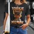 Yorkie Mommyヨーキー ママ 母親 母の日 ママ かわいい ヨークシャー・テリア Tシャツ 彼女への贈り物