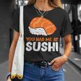 You Had Me At 寿司大好き サーモンにぎり サーモン寿司 Tシャツ 彼女への贈り物