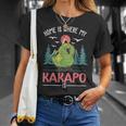 おうちは私のカカポがカカポ Tシャツ 彼女への贈り物