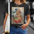 かわいい かわいい 日本人 ゲーマー 面白い ラーメン レトロ カピバラ Tシャツ 彼女への贈り物