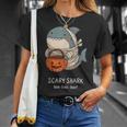 かわいいサメ ミイラ ハロウィン メンズ レディース キッズ おもしろサメ Tシャツ 彼女への贈り物