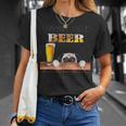 ただビール飲みたい&吊るすw マイパグ Tシャツ 彼女への贈り物