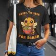 はちみつラーメン好き かわいい 食通アート 蜂 Tシャツ 彼女への贈り物