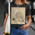 もじやもじや【日本の妖怪シリーズ】 長袖tシャツ Tシャツ 彼女への贈り物
