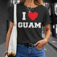 アイ・ラブ・グアム Tシャツ 彼女への贈り物