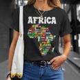 アフリカtシャツ 誇り高きアフリカ国旗大陸愛 Tシャツ 彼女への贈り物