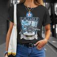 アメリカ空軍の航空機戦闘機f15イーグルのプレゼント Tシャツ 彼女への贈り物