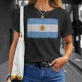 アルゼンチン国旗グラフィック メンズ レディース キッズ Tシャツ 彼女への贈り物