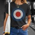 イギリス イングランド ラウンデル ユニオンジャック ロック パンク モッズ Mods ファッション Army Uk 長袖tシャツ Tシャツ 彼女への贈り物