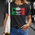 イタリアン F-16 ファルコンパッチ Tシャツ 彼女への贈り物