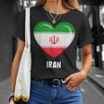 イラン国旗シャツ Tシャツ 彼女への贈り物
