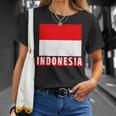 インドネシア国旗 アンティーク調 ナショナル インドネシア 男性 女性 キッズ Tシャツ 彼女への贈り物